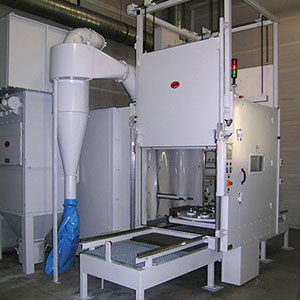 Strahlautomat-Drehtischstrahlanlage-Wechseltisch Strahlautomat-Drehtischstrahlanlage-Wechseltisch