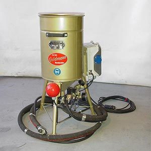Injection blasting unit 