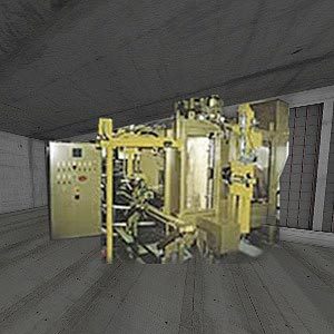 Vollautomatische Nassstrahl-TTS Vollautomatische Nassstrahl-TTS