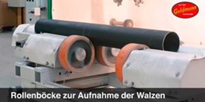 Video zur automatischen Walzenstrahlanlage