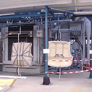 Karussellstrahlanlage Karussellstrahlanlage