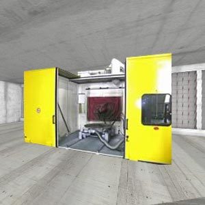 Roboterstrahlanlage Roboterstrahlanlage